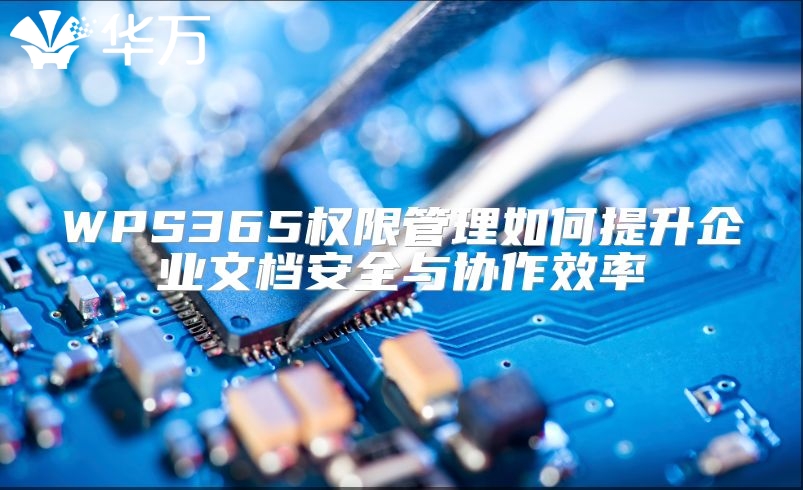 WPS365权限管理如何提升企业文档安全与协作效率