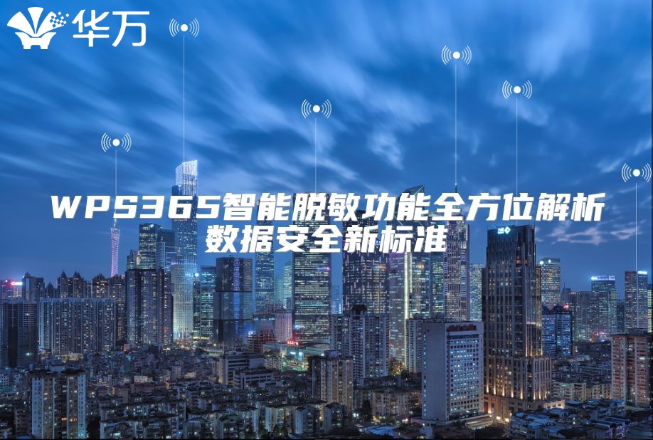 WPS365智能脱敏功能全方位解析数据安全新标准